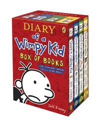 DIARY OF A WIMPY KID BOX OF BOOKS - Kinney Jeff