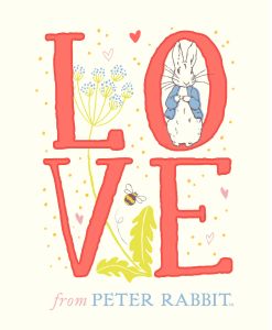 LOVE FROM PETER RABBIT - Potter Beatrix