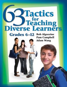 63 TACTICS FOR TEACHING DIVERSE LEARNERS - Algozzine Bob