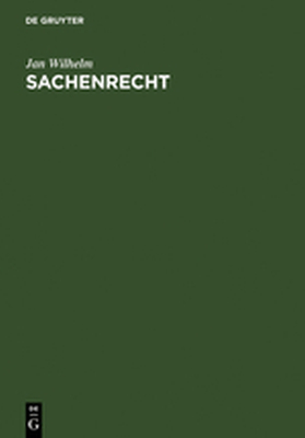 SACHENRECHT - Wilhelm Jan