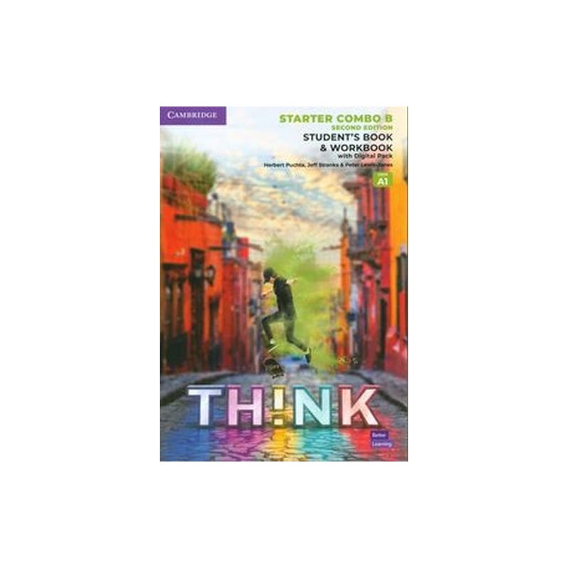 THINK STARTER STUDENTS BOOK AND WORKBOOK WITH DIGITAL PACK COMBO B BRITISH ENGLISH