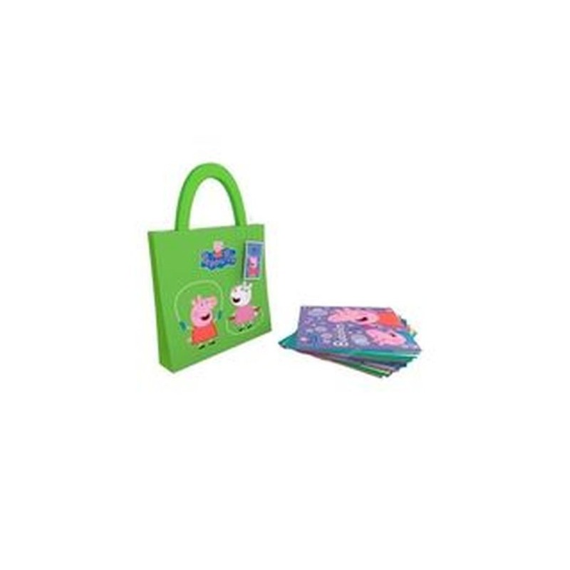 PEPPA PIG LIME BAG SET