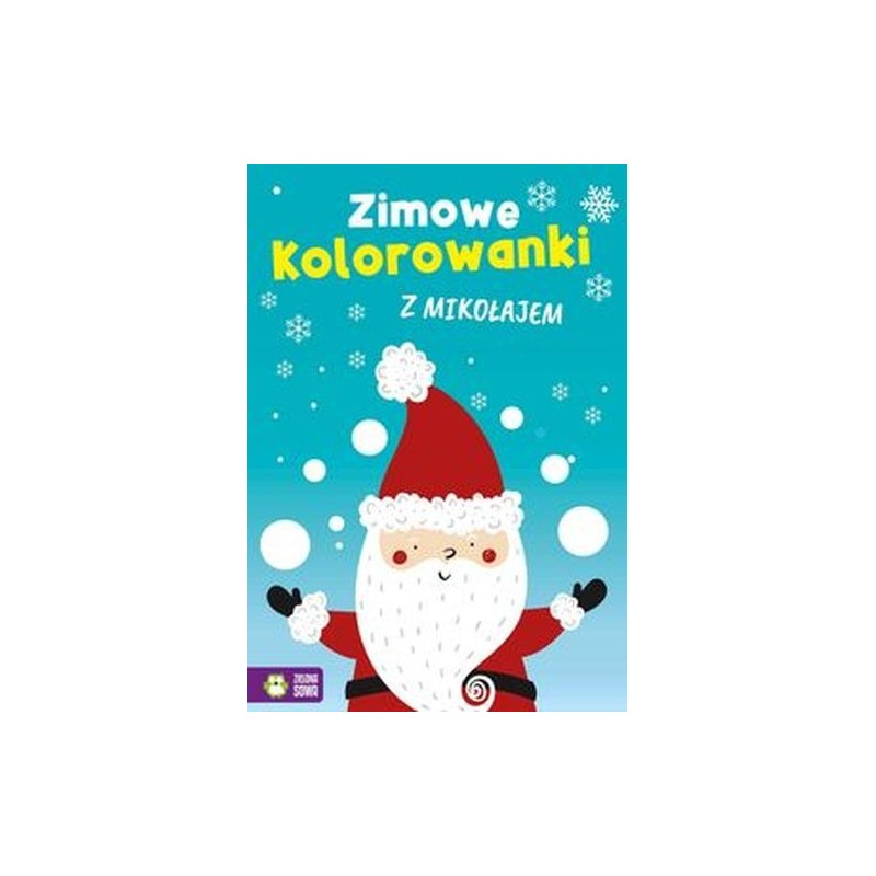 ZIMOWE KOLOROWANKI Z MIKOŁAJEM