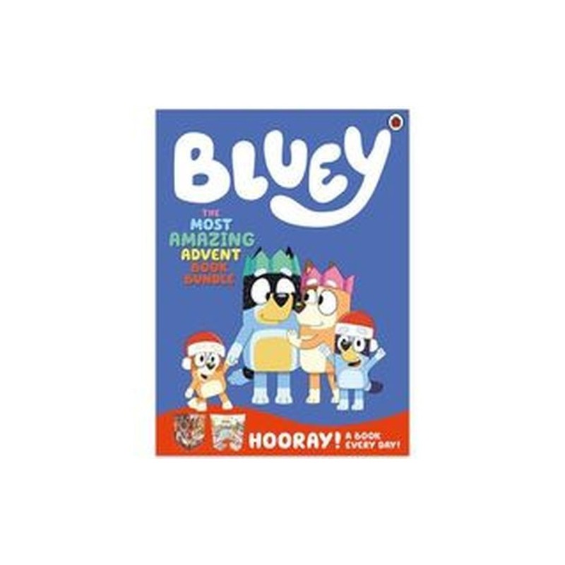 BLUEY THE MOST AMAZING CHRISTMAS ADVENT BOOK BUNDLE