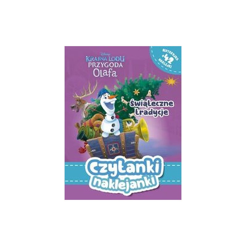 CZYTANKI NAKLEJANKI ŚWIĄTECZNE TRADYCJE DISNEY