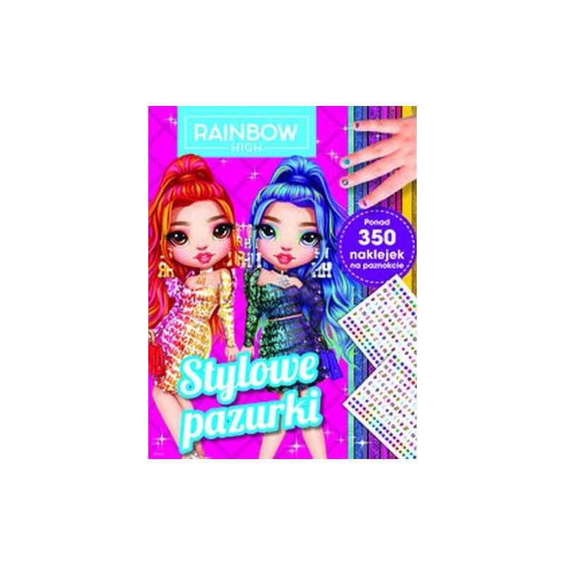 STYLOWE PAZURKI. RAINBOW HIGH