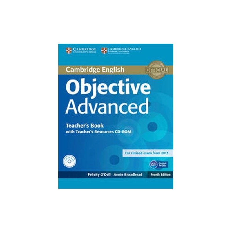 OBJECTIVE ADVANCED TEACHERS BOOK + CD