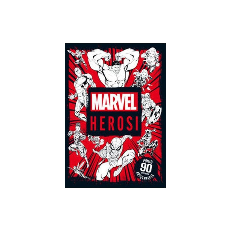 ARTETERAPIA MARVEL HEROSI