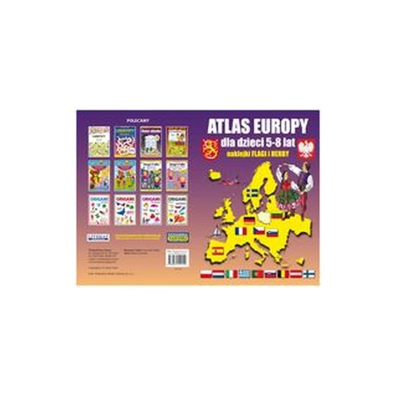 ATLAS EUROPY DLA DZIECI 5-8 LAT