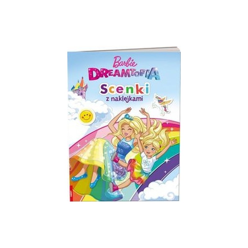 BARBIE DREAMTOPIA SCENKI Z NAKLEJKAMI