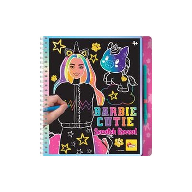 BARBIE SKETCH BOOK CUTIE SCRATCH REVEAL