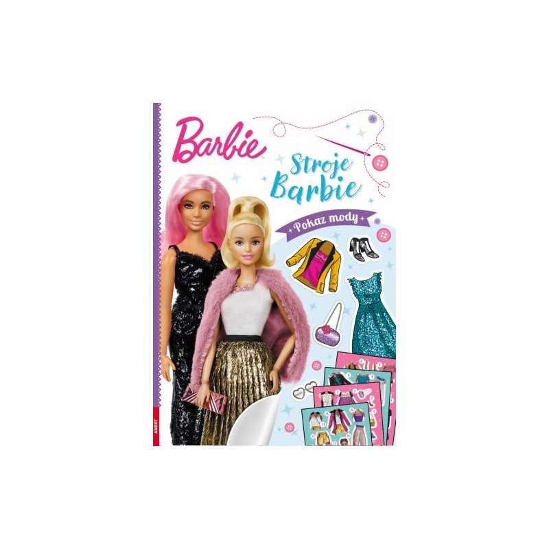 BARBIE STROJE BARBIE POKAZ MODY