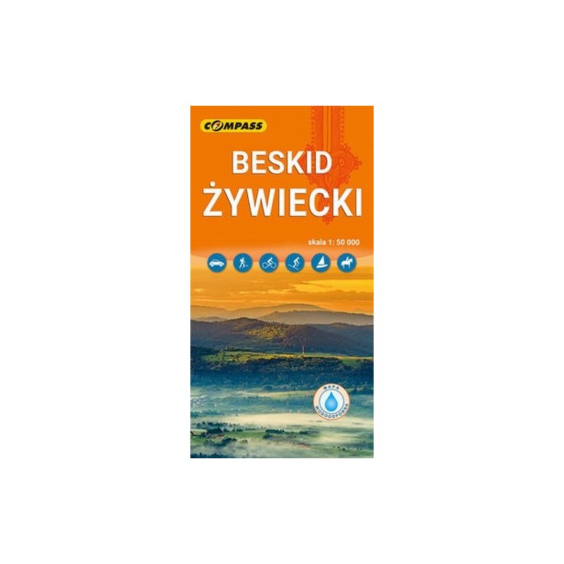 BESKID ŻYWIECKI WERSJA LAMINOWANA 1:50 000