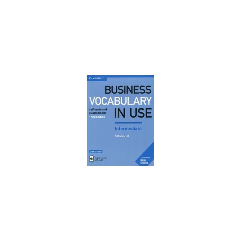 BUSINESS VOCABULARY IN USE INTERMEDIATE WITH ANSWERS + EBOOK WITH AUDIO