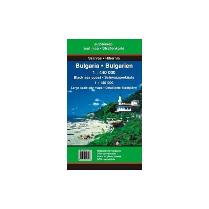 BUŁGARIA 1:440000 MAPA SAMOCHODOWA