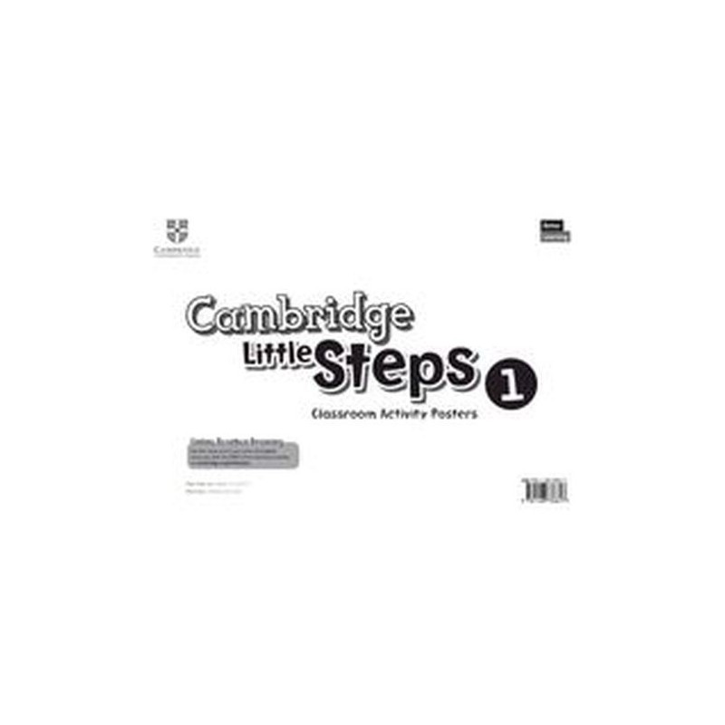 CAMBRIDGE LITTLE STEPS 1 CLASSROOM ACTIVITY POSTERS