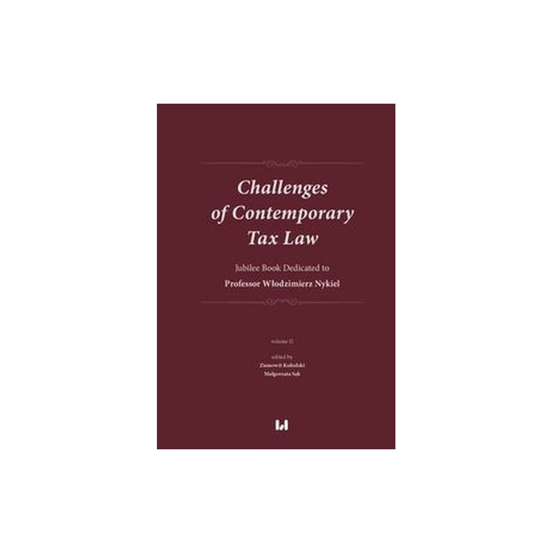 CHALLENGES OF CONTEMPORARY TAX LAW