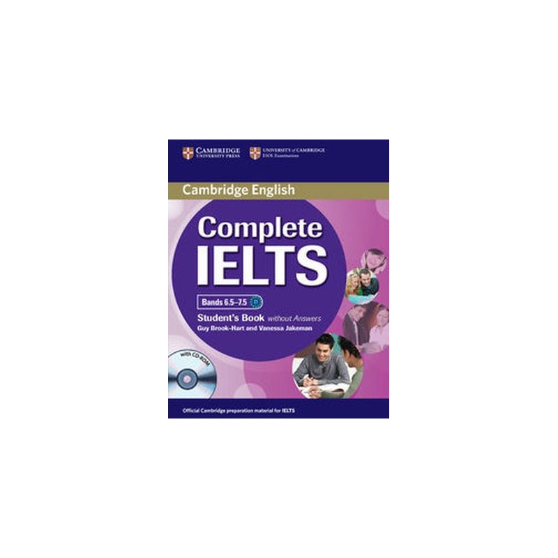 COMPLETE IELTS BANDS 6.5-7.5 STUDENTS BOOK WITHOUT ANSWERS + CD