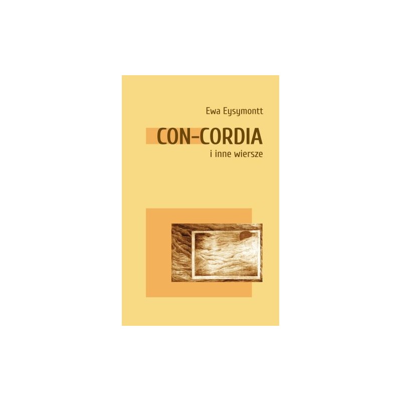 CON CORDIA I INNE WIERSZE