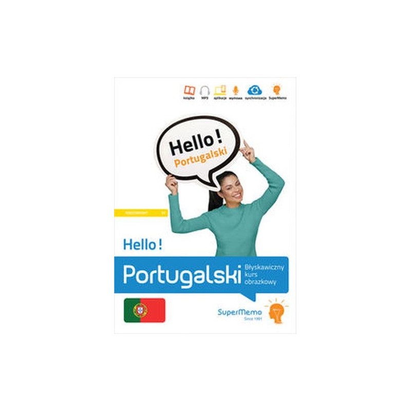 HELLO! PORTUGALSKI BŁYSKAWICZNY KURS OBRAZKOWY (PO