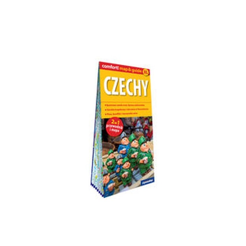 CZECHY LAMINOWANY MAPGUIDE XL 2W1 PRZEWODNIK I MAPA