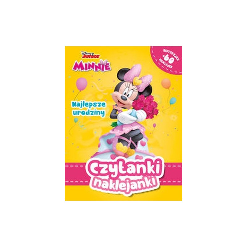 CZYTANKI NAKLEJANKI. DISNEY JUNIOR URODZINY MINNIE