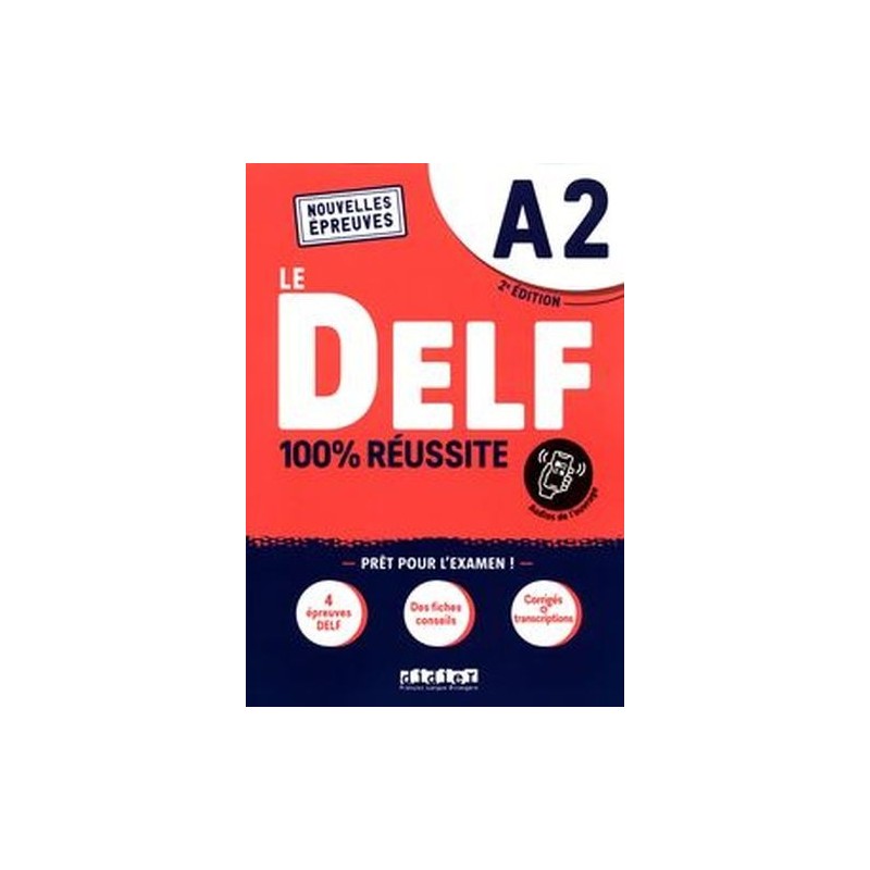 DELF 100% REUSSITE A2 + ZAWARTOŚĆ ONLINE