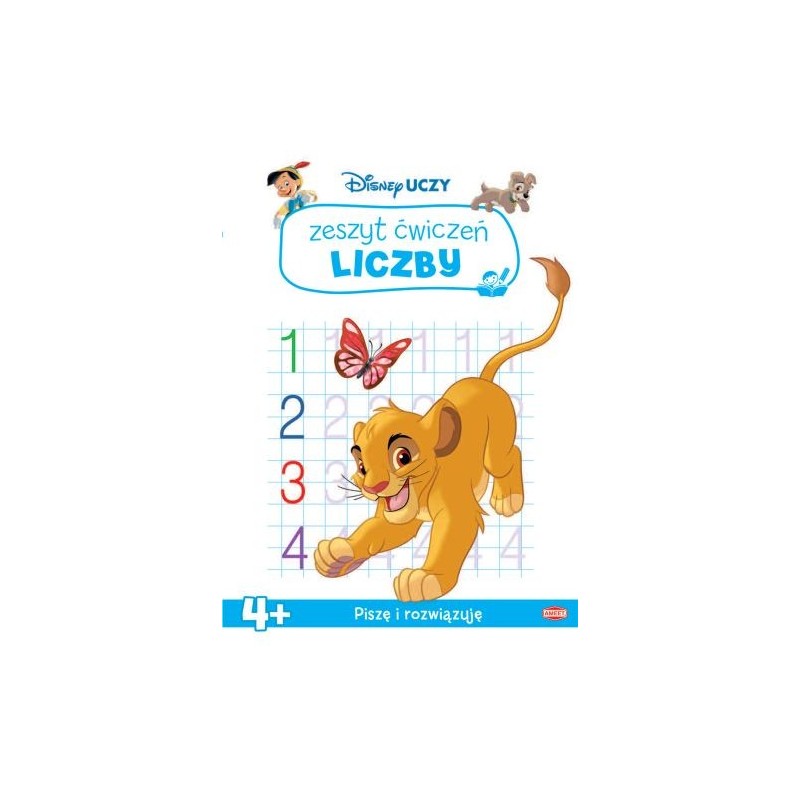 DISNEY UCZY CLASSIC ZESZYT ĆWICZEŃ LICZBY