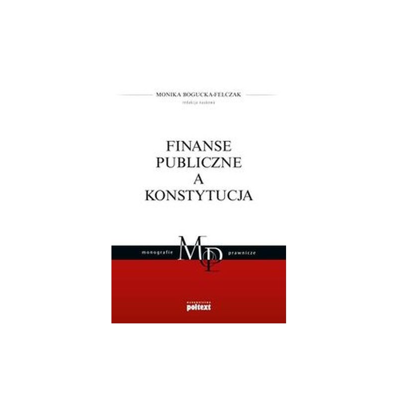 FINANSE PUBLICZNE A KONSTYTUCJA