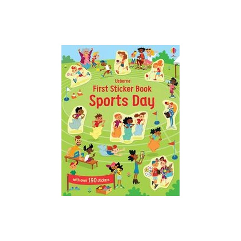 FIRST STICKER BOOK SPORTS DAY