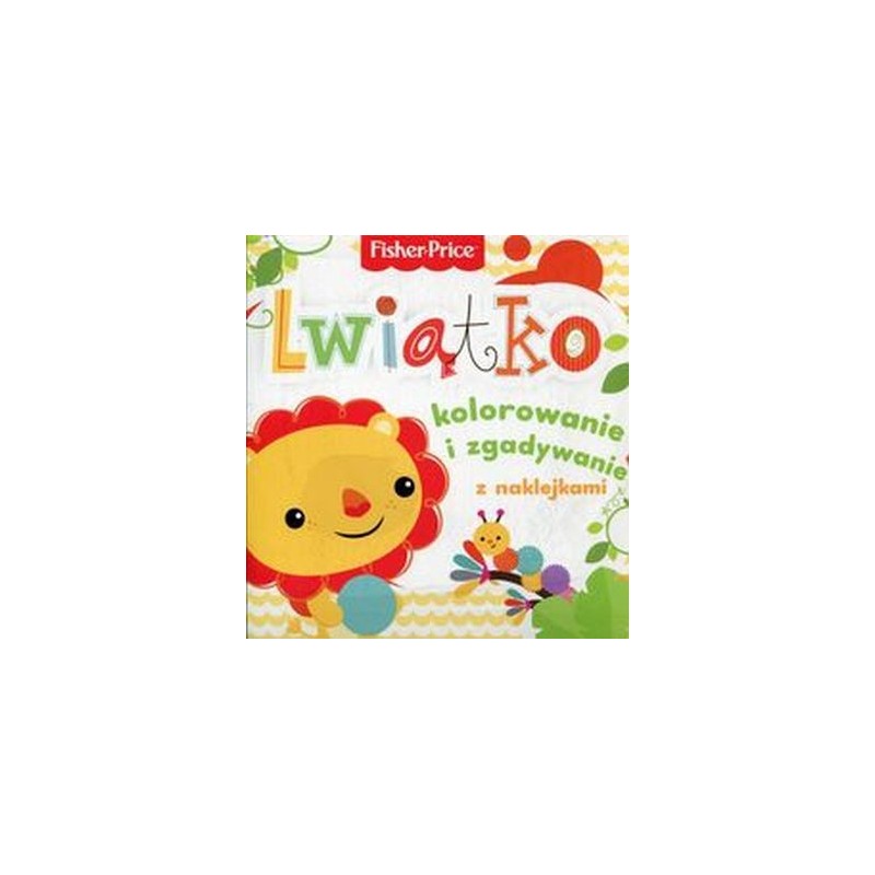 FISHER PRICE KOLOROWANKA PODŁOGOWA LWIĄTKO