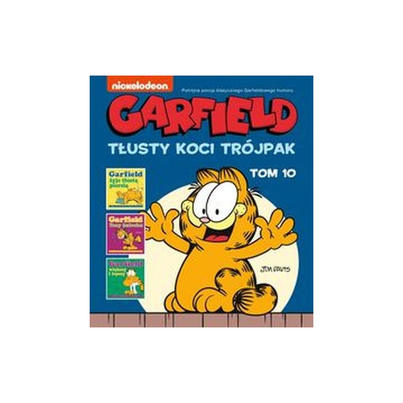 GARFIELD TŁUSTY KOCI TRÓJPAK TOM 10