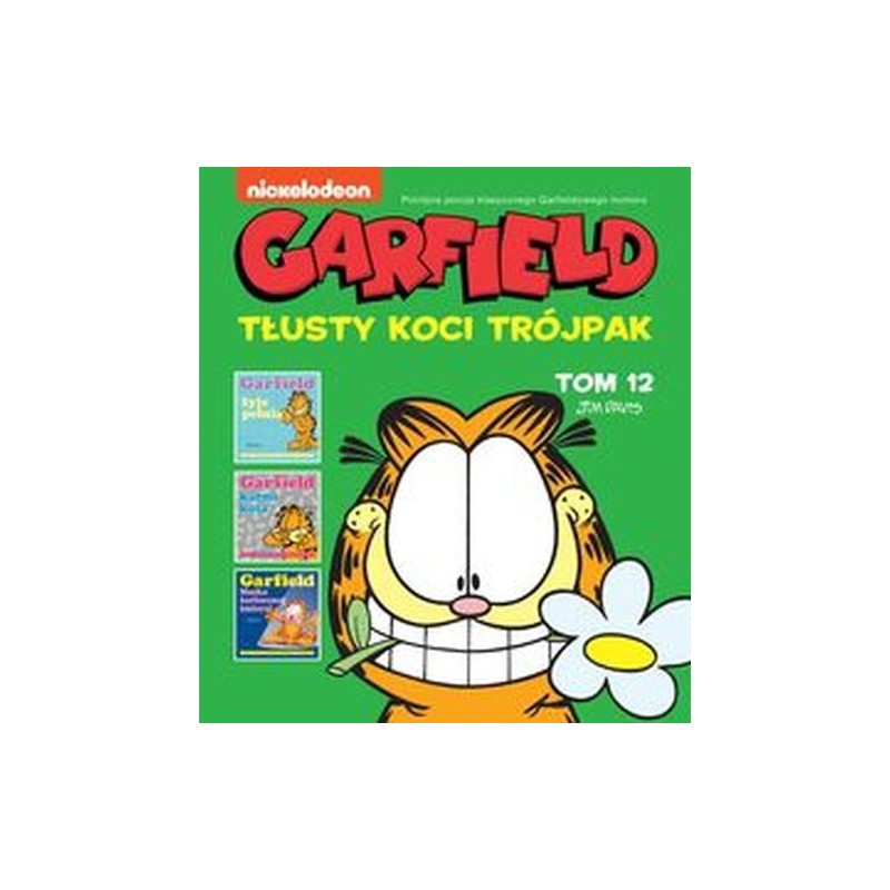 GARFIELD TŁUSTY KOCI TRÓJPAK TOM 12