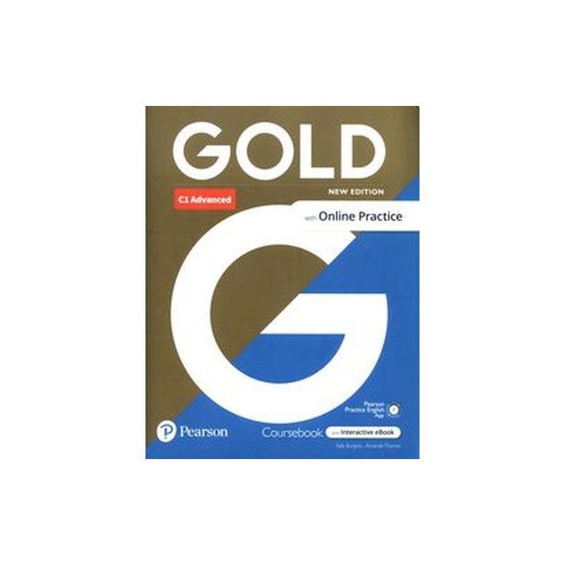 GOLD C1 ADVANCED WITH ONLINE PRACTICE COURSEBOOK