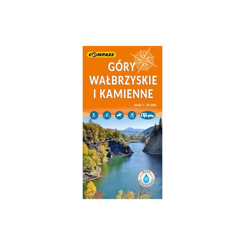 GÓRY WAŁBRZYSKIE I KAMIENNE 1:30 000