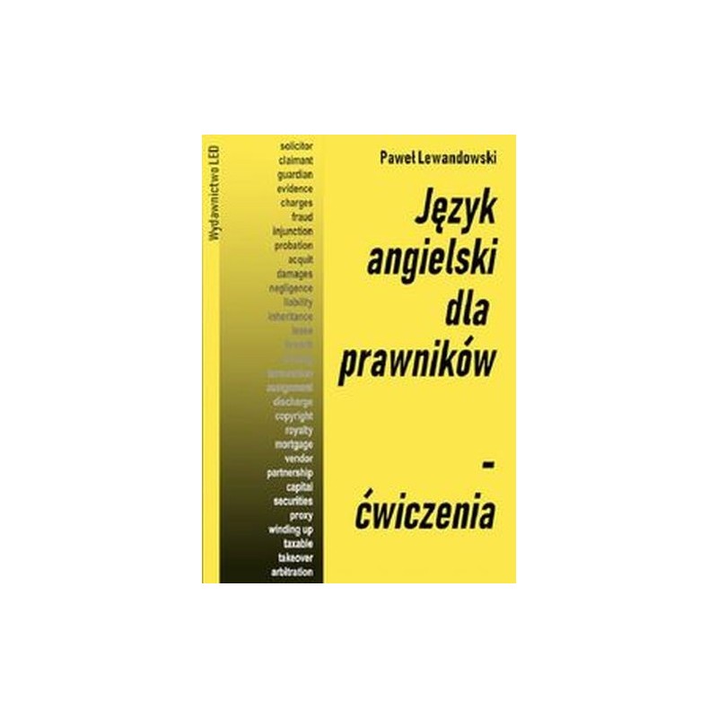 JĘZYK ANGIELSKI DLA PRAWNIKÓW ĆWICZENIA