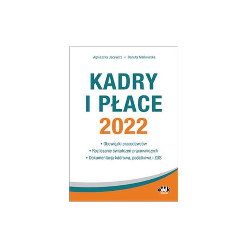 KADRY I PŁACE 2022