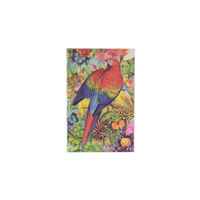 KALENDARZ PAPERBLANKS 2024/2025 TROPICAL GARDEN MAXI TYGODNIOWY FLEXI