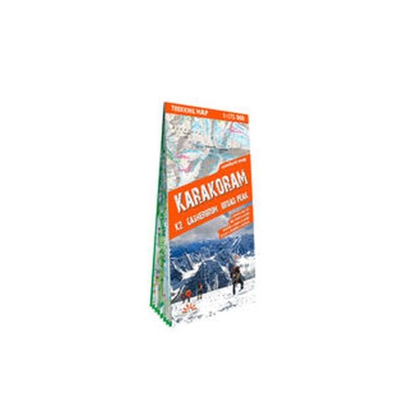 KARAKORUM (KARAKORAM) LAMINOWANA MAPA TREKKINGOWA 1:175 000