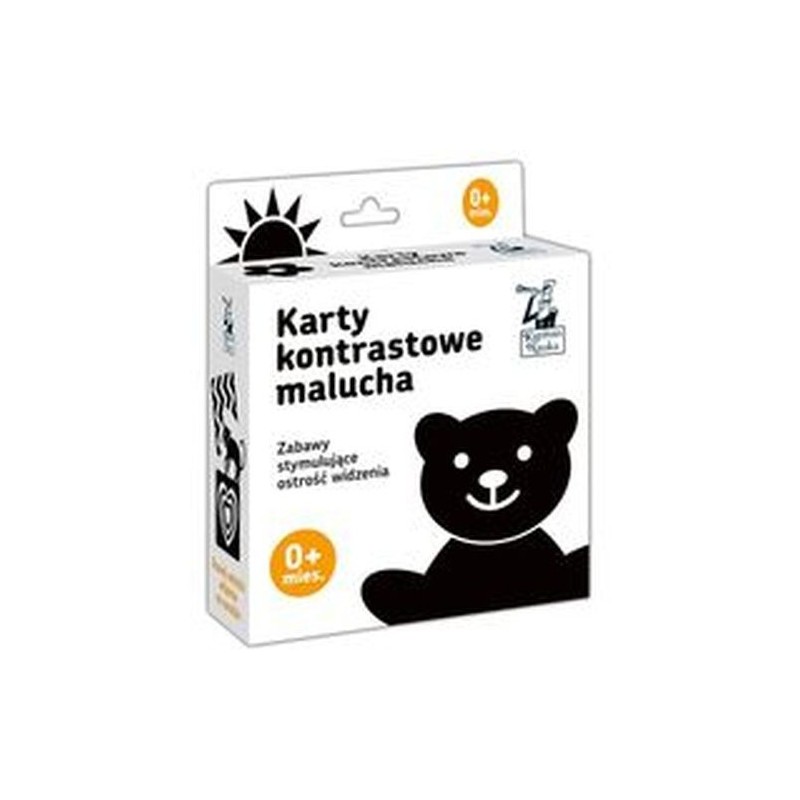 KARTY KONTRASTOWE MALUCHA. (0+ MIES.)