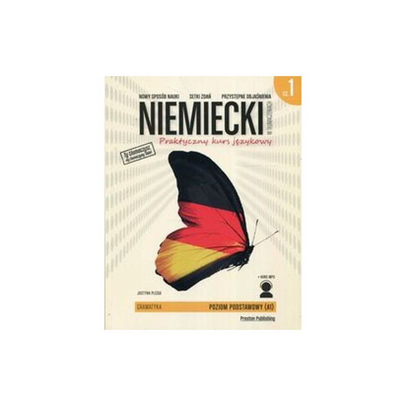 NIEMIECKI W TŁUMACZENIACH GRAMATYKA 1 POZIOM A1 + CD WYD.2