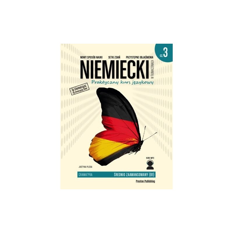 NIEMIECKI W TŁUMACZENIACH GRAMATYKA 3 POZIOM B1 + CD WYD. 2