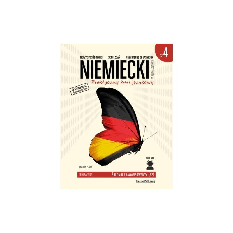 NIEMIECKI W TŁUMACZENIACH GRAMATYKA 4 POZIM B2 + MP3 WYD. 2