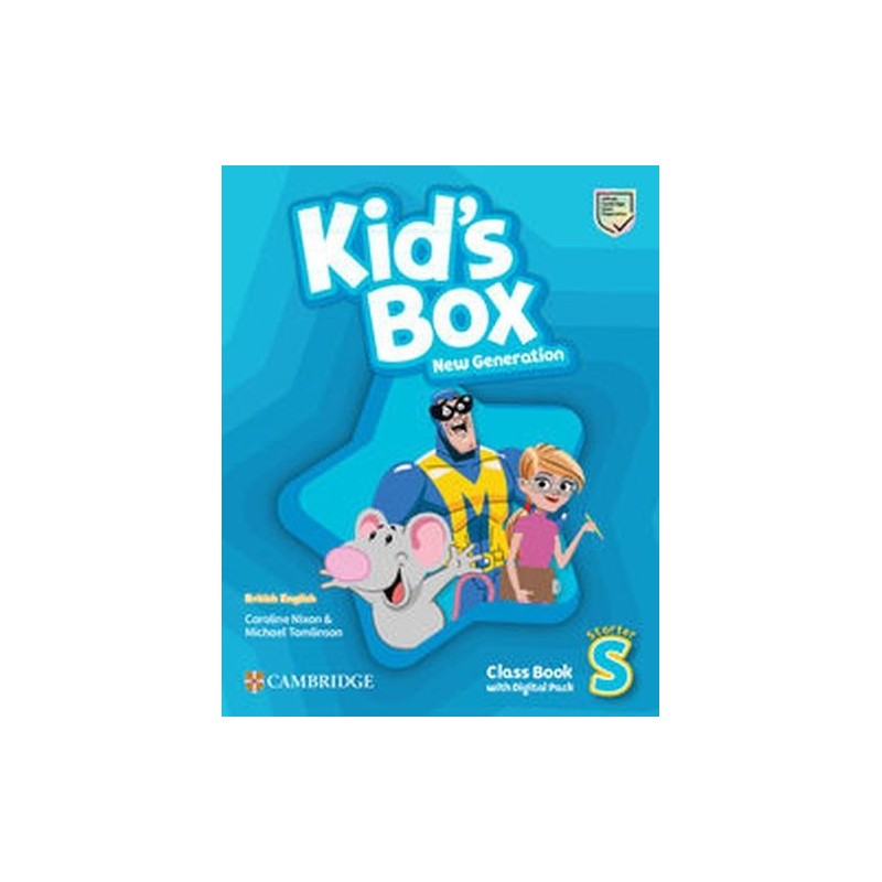 KIDS BOX NEW GENERATION STARTER CLASS BOOK WITH DIGITAL PACK BRITISH ENGLISH