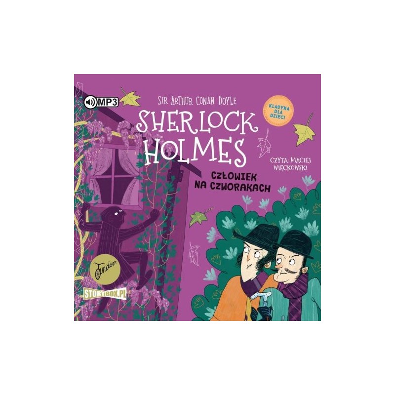 KLASYKA DLA DZIECI SHERLOCK HOLMES TOM 28 CZŁOWIEK NA CZWORAKACH