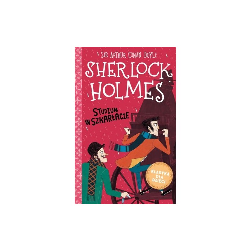 KLASYKA DLA DZIECI TOM 1 SHERLOCK HOLMES STUDIUM W SZKARŁACIE