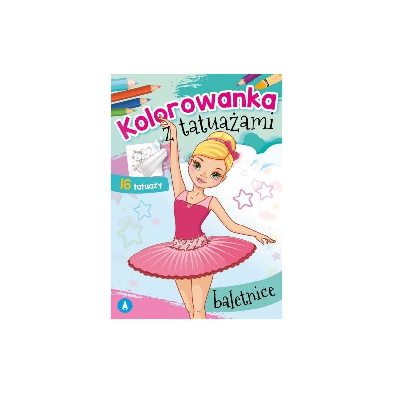 KOLOROWANKA Z TATUAŻAMI BAJKI