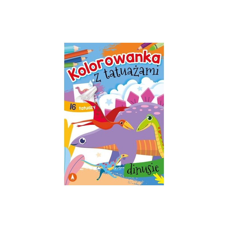 KOLOROWANKA Z TATUAŻAMI DINUSIE