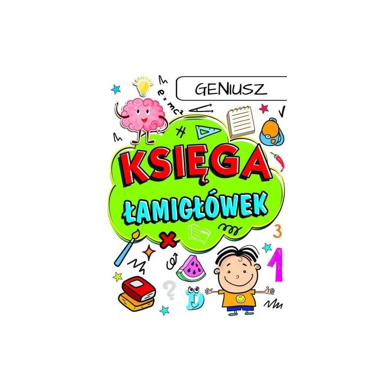 KSIĘGA ŁAMIGŁÓWEK GENIUSZ