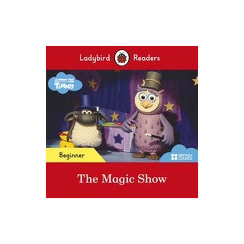 LADYBIRD READERS BEGINNER LEVEL TIMMY TIME THE MAGIC SHOW ELT GRADED READER